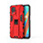 Silicone Matte Finish and Plastic Back Cover Case with Magnetic Stand KC3 for Realme 8 5G