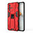 Silicone Matte Finish and Plastic Back Cover Case with Magnetic Stand KC3 for Vivo V23 Pro 5G