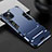 Silicone Matte Finish and Plastic Back Cover Case with Stand A01 for Apple iPhone 15 Plus