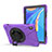 Silicone Matte Finish and Plastic Back Cover Case with Stand A01 for Huawei MediaPad M6 10.8