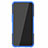 Silicone Matte Finish and Plastic Back Cover Case with Stand A01 for Realme Narzo 30 4G