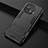 Silicone Matte Finish and Plastic Back Cover Case with Stand A01 for Xiaomi Mi 11 Pro 5G