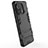 Silicone Matte Finish and Plastic Back Cover Case with Stand A01 for Xiaomi Mi 11 Pro 5G