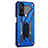 Silicone Matte Finish and Plastic Back Cover Case with Stand A02 for Realme Narzo 30 4G