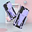 Silicone Matte Finish and Plastic Back Cover Case with Stand A03 for Samsung Galaxy S21 FE 5G