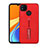 Silicone Matte Finish and Plastic Back Cover Case with Stand A03 for Xiaomi Redmi 9C NFC