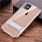 Silicone Matte Finish and Plastic Back Cover Case with Stand A06 for Apple iPhone 11