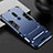 Silicone Matte Finish and Plastic Back Cover Case with Stand for Nokia C3