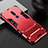 Silicone Matte Finish and Plastic Back Cover Case with Stand for Nokia C3