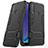 Silicone Matte Finish and Plastic Back Cover Case with Stand for Vivo Y3