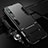 Silicone Matte Finish and Plastic Back Cover Case with Stand for Xiaomi Mi 10 Pro