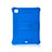 Silicone Matte Finish and Plastic Back Cover Case with Stand H01 for Apple iPad Pro 11 (2022)