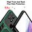 Silicone Matte Finish and Plastic Back Cover Case with Stand H01P for Realme Narzo 50A