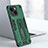 Silicone Matte Finish and Plastic Back Cover Case with Stand H02X for Apple iPhone 14 Plus