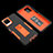 Silicone Matte Finish and Plastic Back Cover Case with Stand J01S for Samsung Galaxy A12