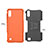 Silicone Matte Finish and Plastic Back Cover Case with Stand J01X for Samsung Galaxy M10