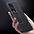 Silicone Matte Finish and Plastic Back Cover Case with Stand JB1 for Huawei Honor 80 Pro 5G