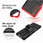 Silicone Matte Finish and Plastic Back Cover Case with Stand JX1 for Sony Xperia 10 IV SO-52C