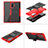 Silicone Matte Finish and Plastic Back Cover Case with Stand JX1 for Xiaomi Redmi K40 Gaming 5G