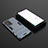 Silicone Matte Finish and Plastic Back Cover Case with Stand KC1 for Samsung Galaxy Note 20 Ultra 5G