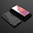 Silicone Matte Finish and Plastic Back Cover Case with Stand KC1 for Samsung Galaxy S20 FE (2022) 5G