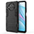 Silicone Matte Finish and Plastic Back Cover Case with Stand KC1 for Xiaomi Mi 10i 5G