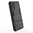 Silicone Matte Finish and Plastic Back Cover Case with Stand KC3 for Samsung Galaxy A51 4G