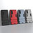 Silicone Matte Finish and Plastic Back Cover Case with Stand KC3 for Samsung Galaxy S20 FE 4G