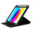 Silicone Matte Finish and Plastic Back Cover Case with Stand L04 for Apple iPad 10.9 (2022)