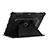 Silicone Matte Finish and Plastic Back Cover Case with Stand L04 for Apple iPad Pro 11 (2021)