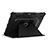 Silicone Matte Finish and Plastic Back Cover Case with Stand L04 for Apple iPad Pro 11 (2022)