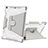 Silicone Matte Finish and Plastic Back Cover Case with Stand L05 for Apple iPad 10.2 (2020)