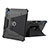 Silicone Matte Finish and Plastic Back Cover Case with Stand L05 for Apple iPad 10.9 (2022)