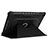 Silicone Matte Finish and Plastic Back Cover Case with Stand L05 for Apple New iPad 9.7 (2017)