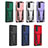 Silicone Matte Finish and Plastic Back Cover Case with Stand MQ1 for Samsung Galaxy S20 5G