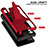 Silicone Matte Finish and Plastic Back Cover Case with Stand MQ1 for Samsung Galaxy S20 FE 4G