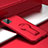 Silicone Matte Finish and Plastic Back Cover Case with Stand R01 for Apple iPhone 11 Pro