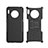 Silicone Matte Finish and Plastic Back Cover Case with Stand R01 for Huawei Mate 30 5G