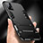 Silicone Matte Finish and Plastic Back Cover Case with Stand R01 for Realme GT 5G