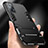 Silicone Matte Finish and Plastic Back Cover Case with Stand R01 for Realme GT Neo2 5G