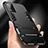 Silicone Matte Finish and Plastic Back Cover Case with Stand R01 for Realme Q3 5G