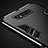 Silicone Matte Finish and Plastic Back Cover Case with Stand R01 for Samsung Galaxy A80