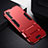 Silicone Matte Finish and Plastic Back Cover Case with Stand R02 for Samsung Galaxy Note 10