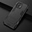 Silicone Matte Finish and Plastic Back Cover Case with Stand R02 for Xiaomi Mi 11 Lite 5G NE