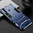 Silicone Matte Finish and Plastic Back Cover Case with Stand R02 for Xiaomi Redmi Note 8T