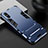 Silicone Matte Finish and Plastic Back Cover Case with Stand R03 for Xiaomi Redmi 9A