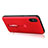 Silicone Matte Finish and Plastic Back Cover Case with Stand R05 for Xiaomi Redmi 9A