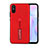 Silicone Matte Finish and Plastic Back Cover Case with Stand R05 for Xiaomi Redmi 9A