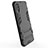 Silicone Matte Finish and Plastic Back Cover Case with Stand T01 for Samsung Galaxy A02