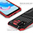 Silicone Matte Finish and Plastic Back Cover Case with Stand YF1 for Realme C20A